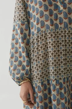 Maison Hotel Dada Dress In Blue