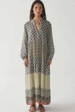 Maison Hotel Dada Dress In Blue
