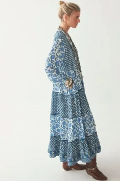 Maison Hotel Lala Dress In Denim
