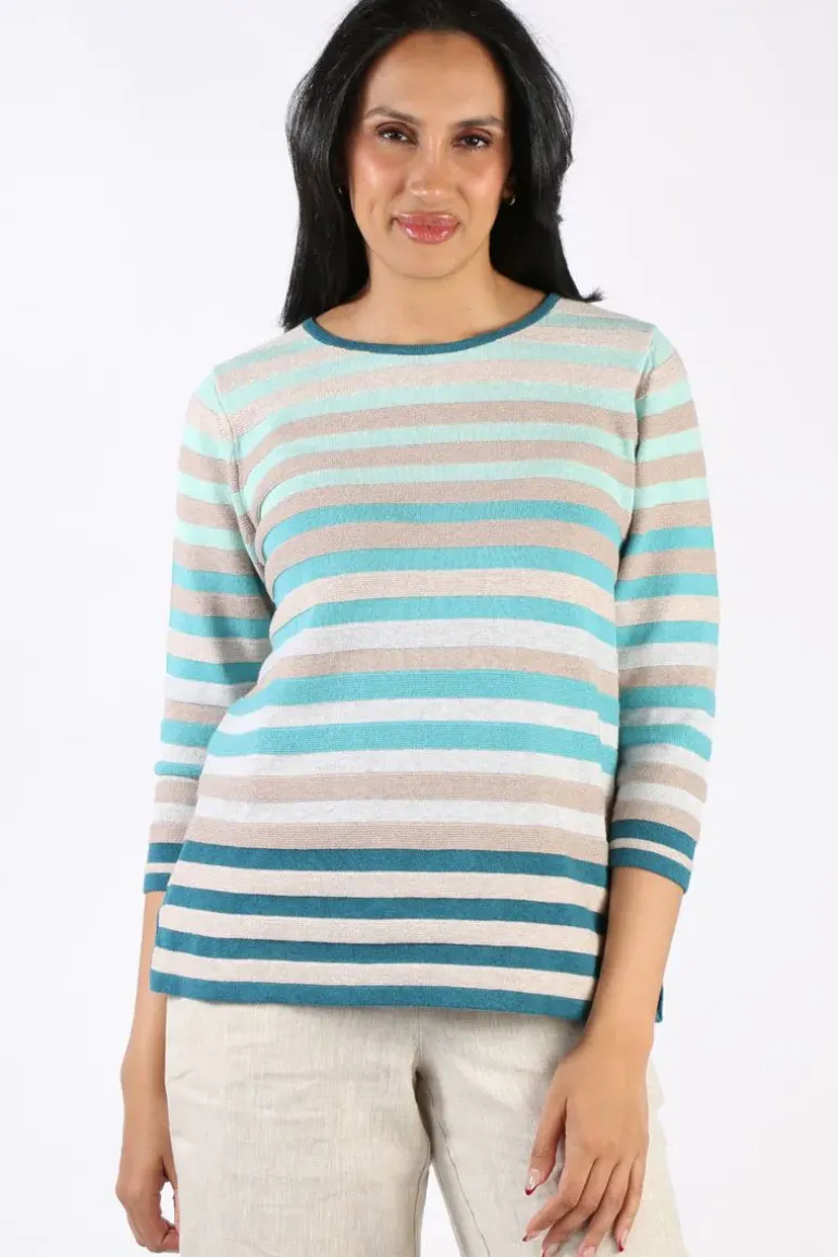 Mansted Franca Jumper In Turquoise