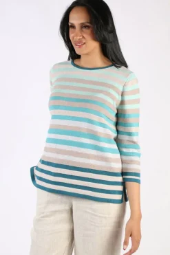Mansted Franca Jumper In Turquoise