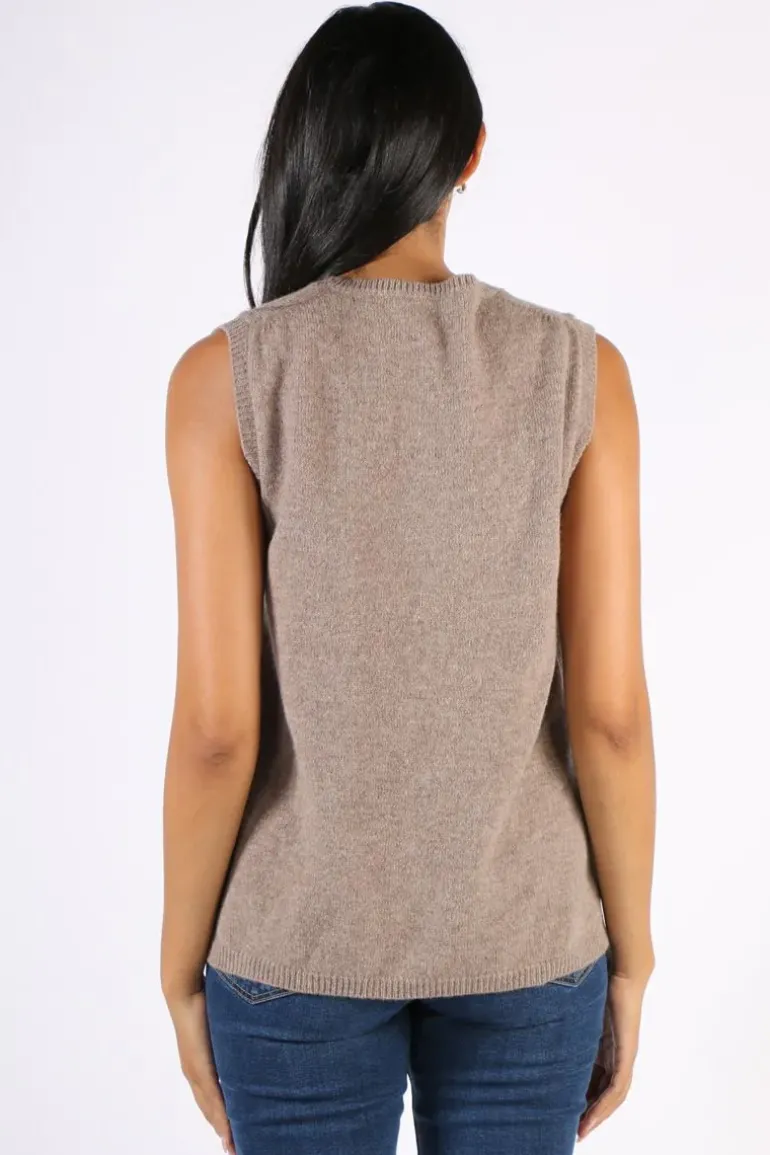 Mansted Mitos Vest In Mushroom