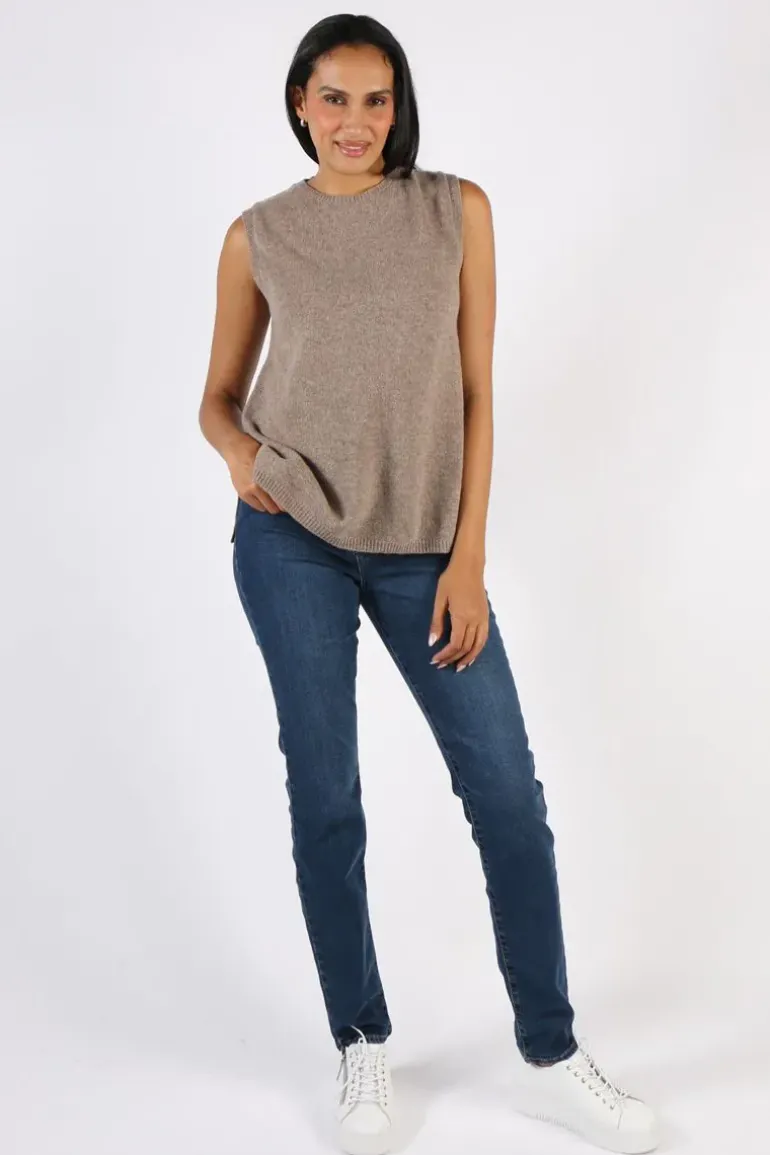 Mansted Mitos Vest In Mushroom