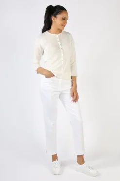 Mansted Pingu Cardi In Ivory