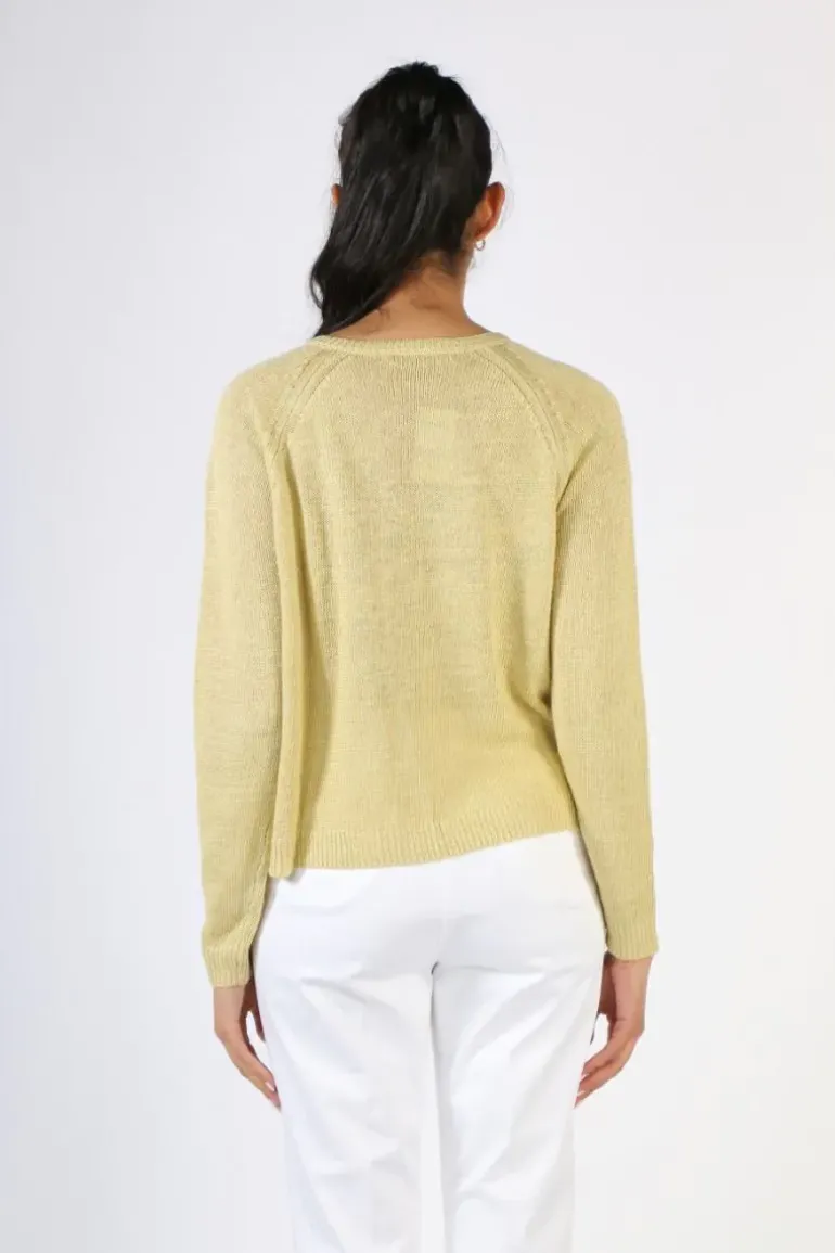 Mansted Yas Cardi In Lemon