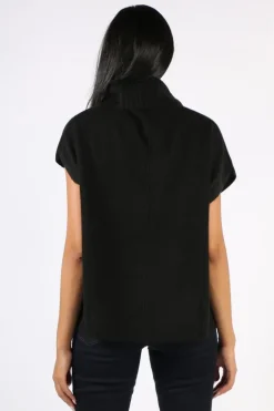 Mansted ZoBee Pop Over Vest In Black
