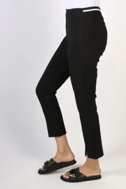 Marco Polo Bengaline 7/8 Pant In Black