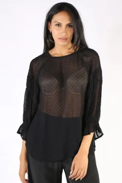 Masai Boda Top In Black