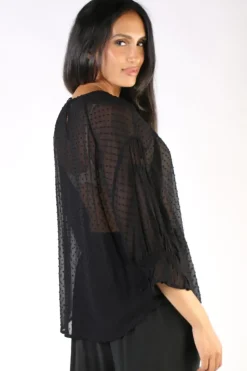 Masai Boda Top In Black