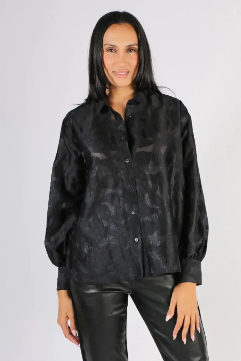 Masai Ingrida Shirt In Black