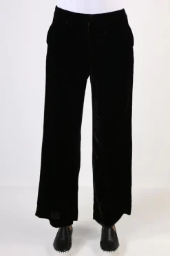 Masai Petule Velvet Pant In Black