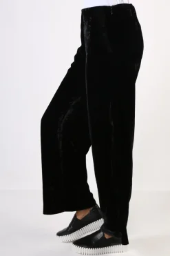 Masai Petule Velvet Pant In Black