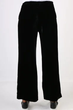Masai Petule Velvet Pant In Black