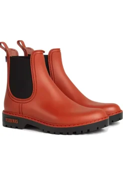 Mate Gumboot By Verbenas In Orange