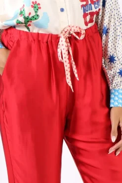 Me369 Demi Pant In Red