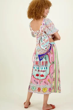 Me369 Vanessa Candy Skirt In Print