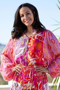 Miss Goodlife Good Vibes Shirt In Multi