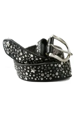 Mix Stud Belt By B.Belt In Black