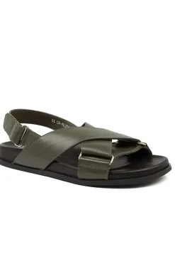 Mollini Haylow Sandal In Olive