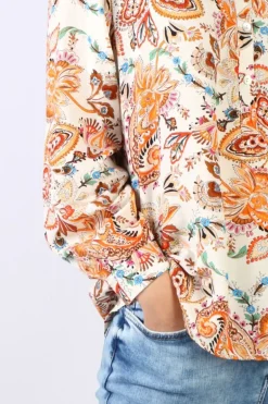 Monique Shirt By Salt + Stone In Orange