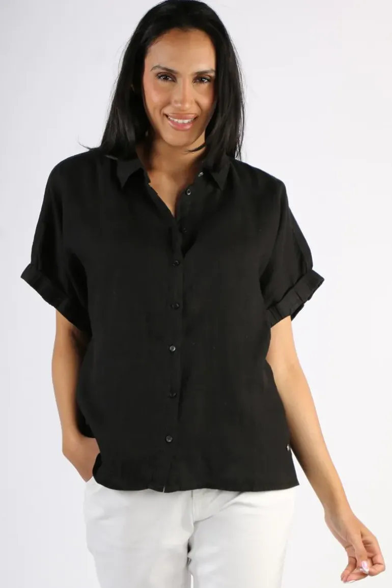 Mos Mosh Aven Shirt In Black