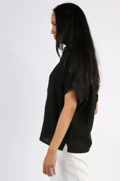 Mos Mosh Aven Shirt In Black