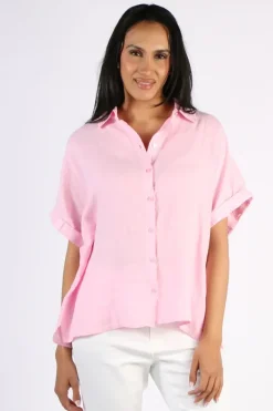 Mos Mosh Aven Shirt In Pink