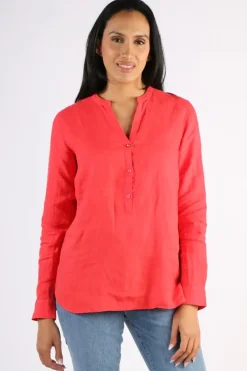 Mos Mosh Danna Shirt In Tomato
