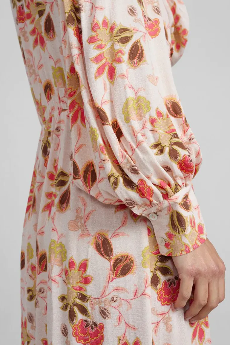 Mos Mosh Emerson Silver Floral Dress In Print