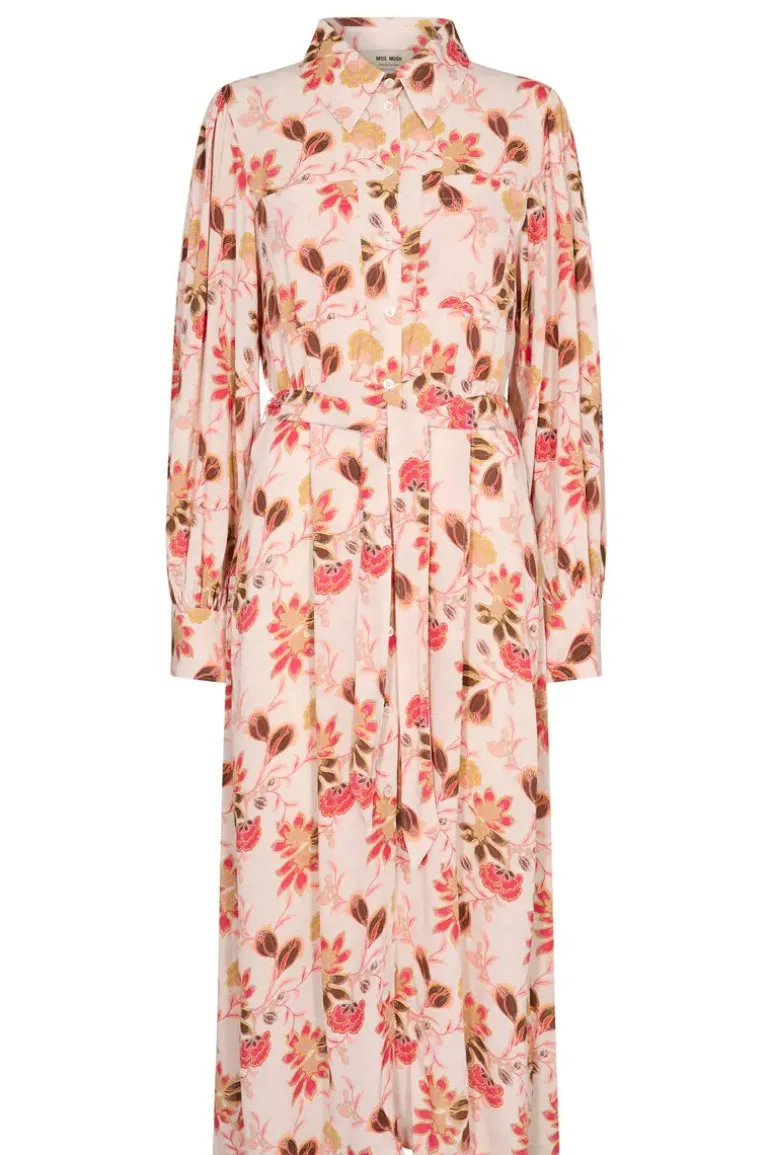 Mos Mosh Emerson Silver Floral Dress In Print
