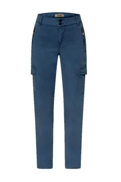Mos Mosh Gilles Cargo Pant In Blue