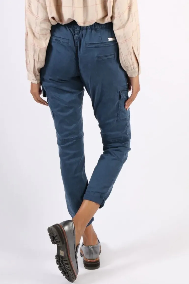 Mos Mosh Gilles Cargo Pant In Blue