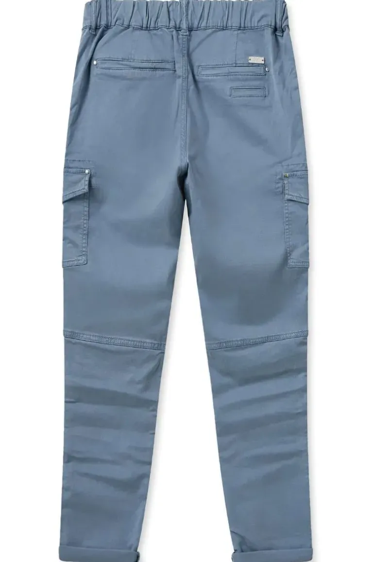 Mos Mosh Gilles Timaf Cargo Pant In Shadow Blue