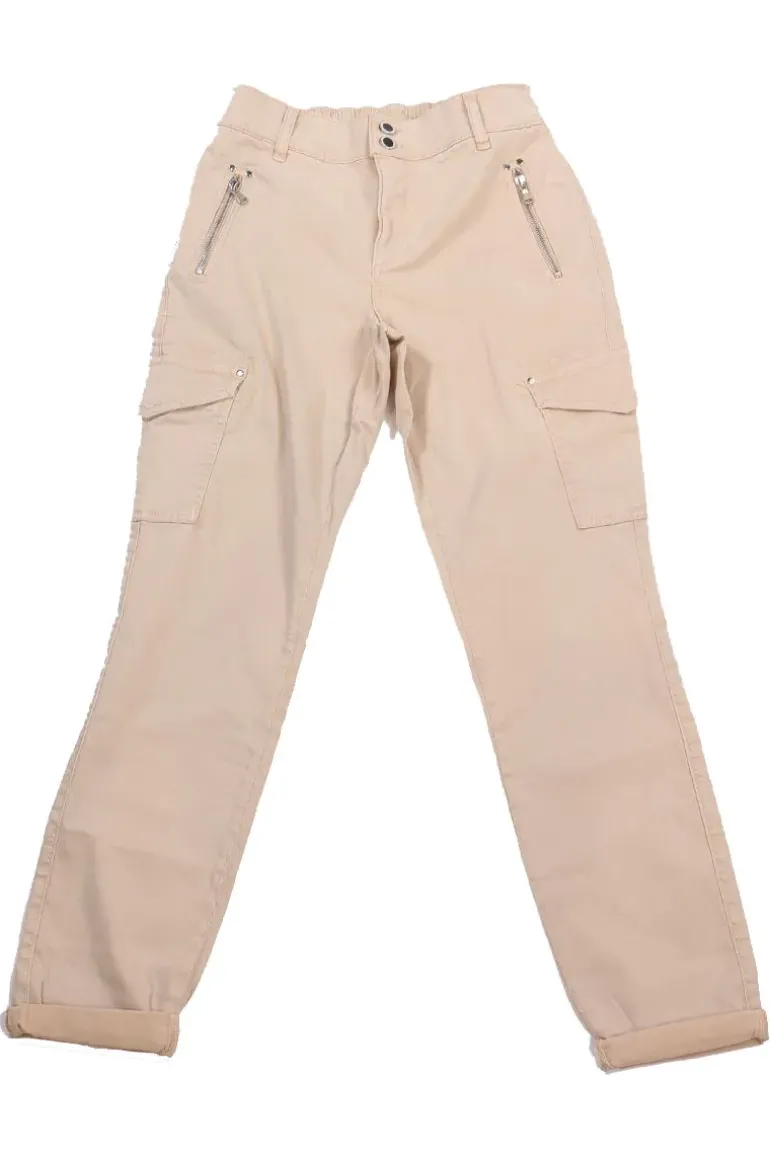Mos Mosh Gilles Timaf Cargo Pant In Cement