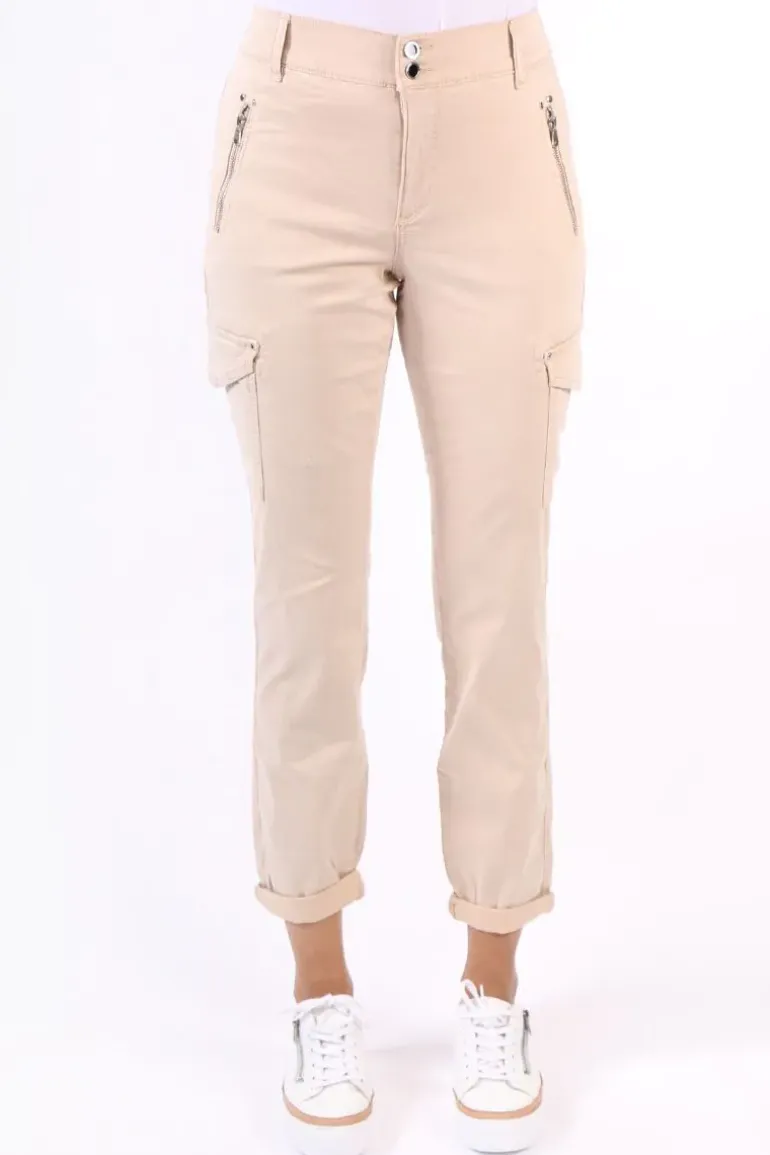 Mos Mosh Gilles Timaf Cargo Pant In Cement