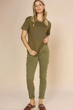 Mos Mosh Gilles Timaf Cargo Pant In Olive