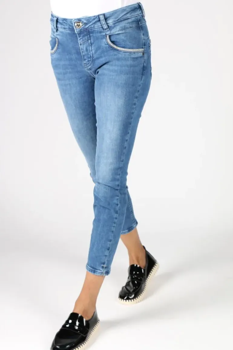 Mos Mosh Jade Cosy Jean In Blue