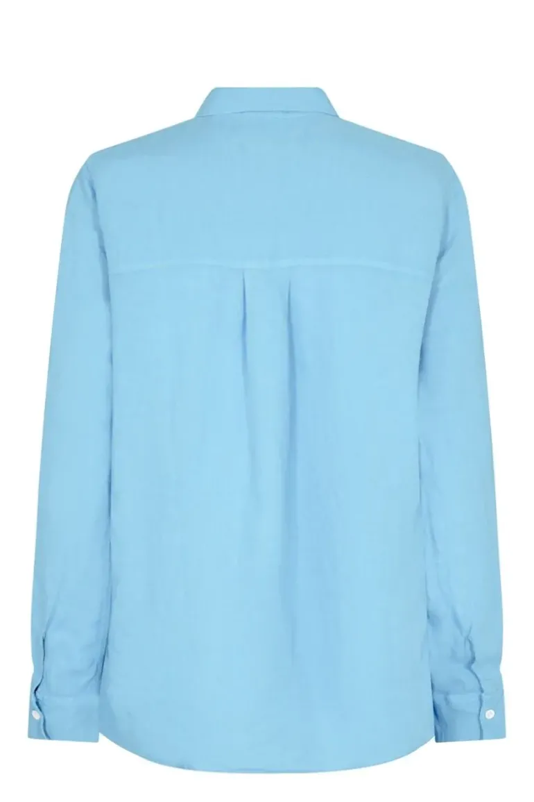 Mos Mosh Kali Linen Shirt In Sky
