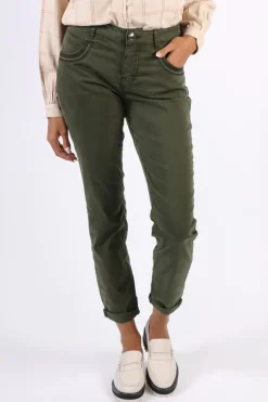 Mos Mosh Naomi Treasure Pant In Forest