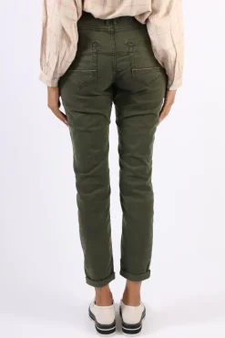 Mos Mosh Naomi Treasure Pant In Forest