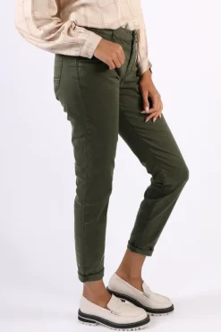 Mos Mosh Naomi Treasure Pant In Forest