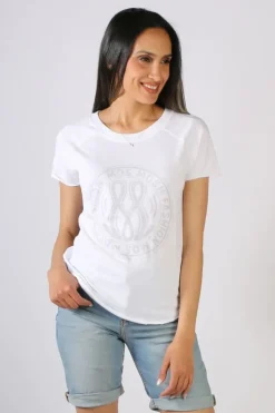 Mos Mosh Paulina Tee In White