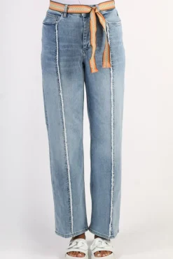 Mos Mosh Relee Flare Jeans In Denim