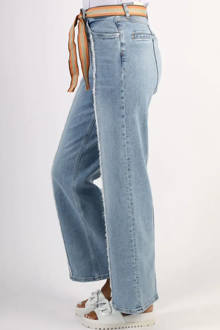 Mos Mosh Relee Flare Jeans In Denim