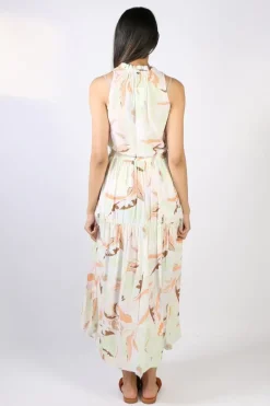 Mos Mosh Sabri Cosmos Print Dress