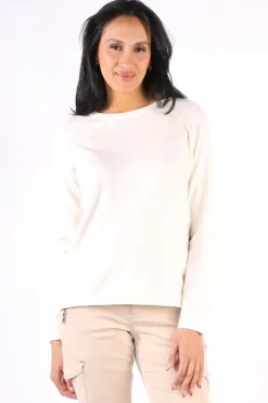 Mos Mosh Tani Wyn Jumper In Ecru