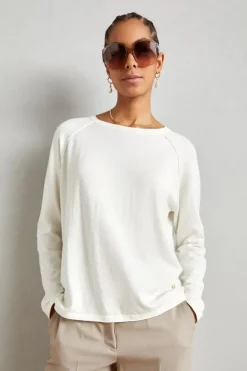 Mos Mosh Tani Wyn Jumper In Ecru