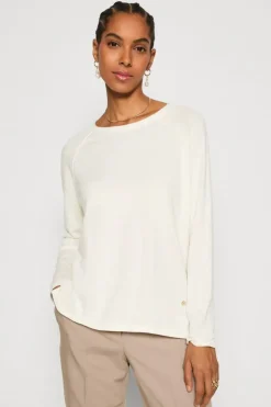 Mos Mosh Tani Wyn Jumper In Ecru