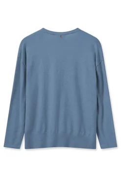 Mos Mosh Tani Wyn Jumper In Blue