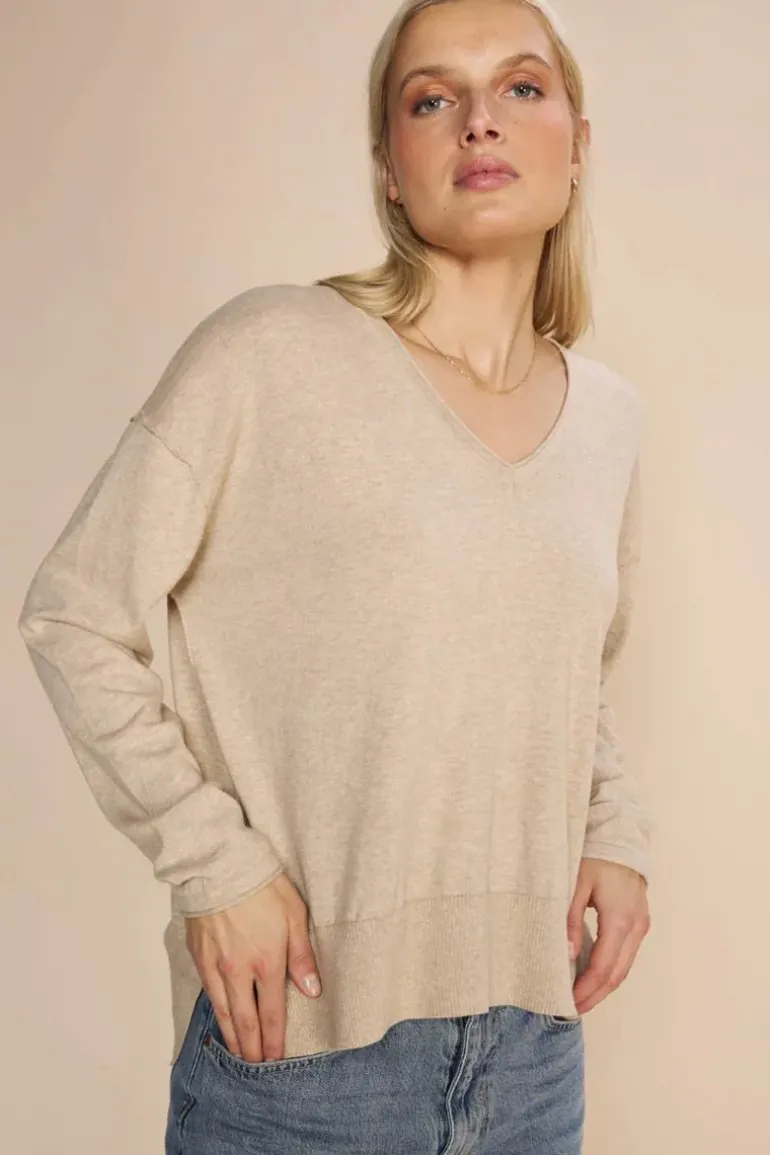 Mos Mosh Tani Wyn Jumper In Cement